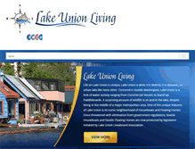 Tablet Screenshot of lakeunionliving.com